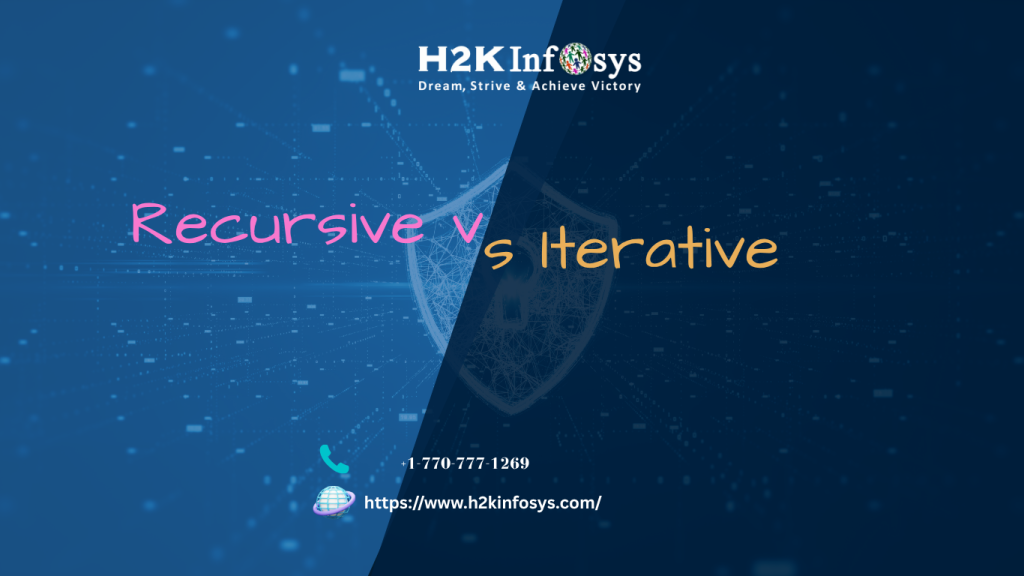 Recursive vs Iterative Queries