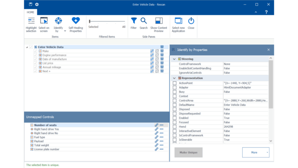 TOSCA ReScan: Add, Delete, or Disable Controls in Test Case TOSCA ReScan