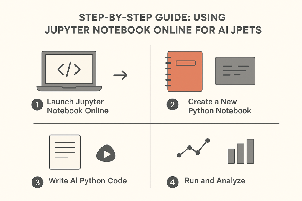 Master Jupyter Notebook Online for Python and AI Projects Jupyter Notebook online