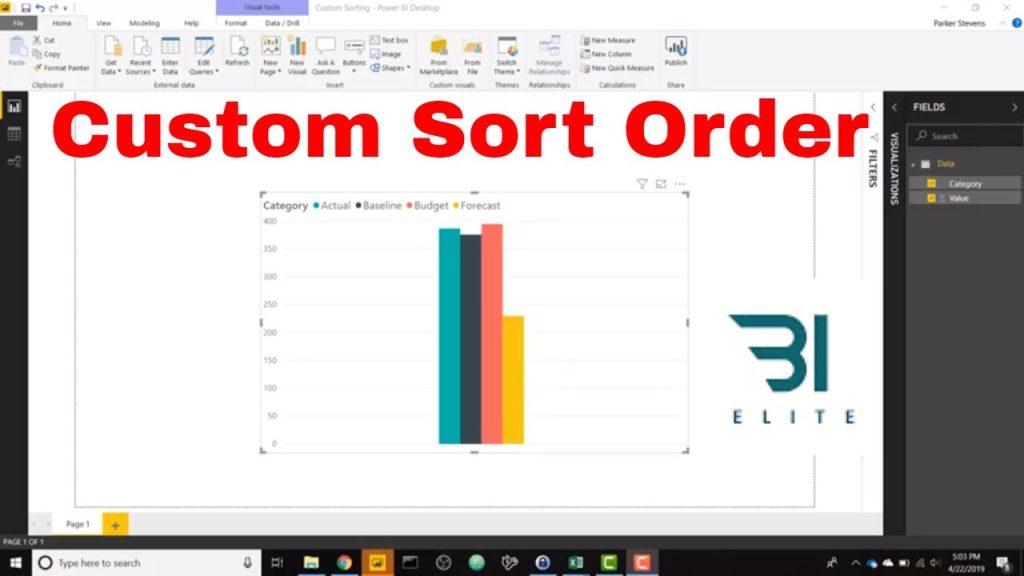 Default Summarization vs Sorting in Power BI What to Know? Real-World Example of Sorting