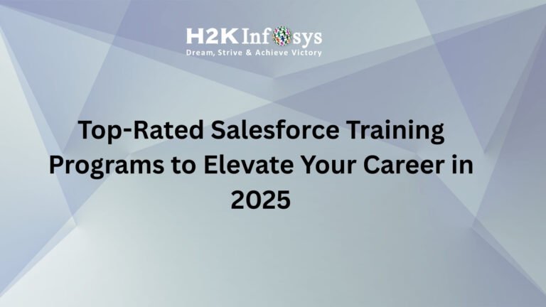 Salesforce Training Programs