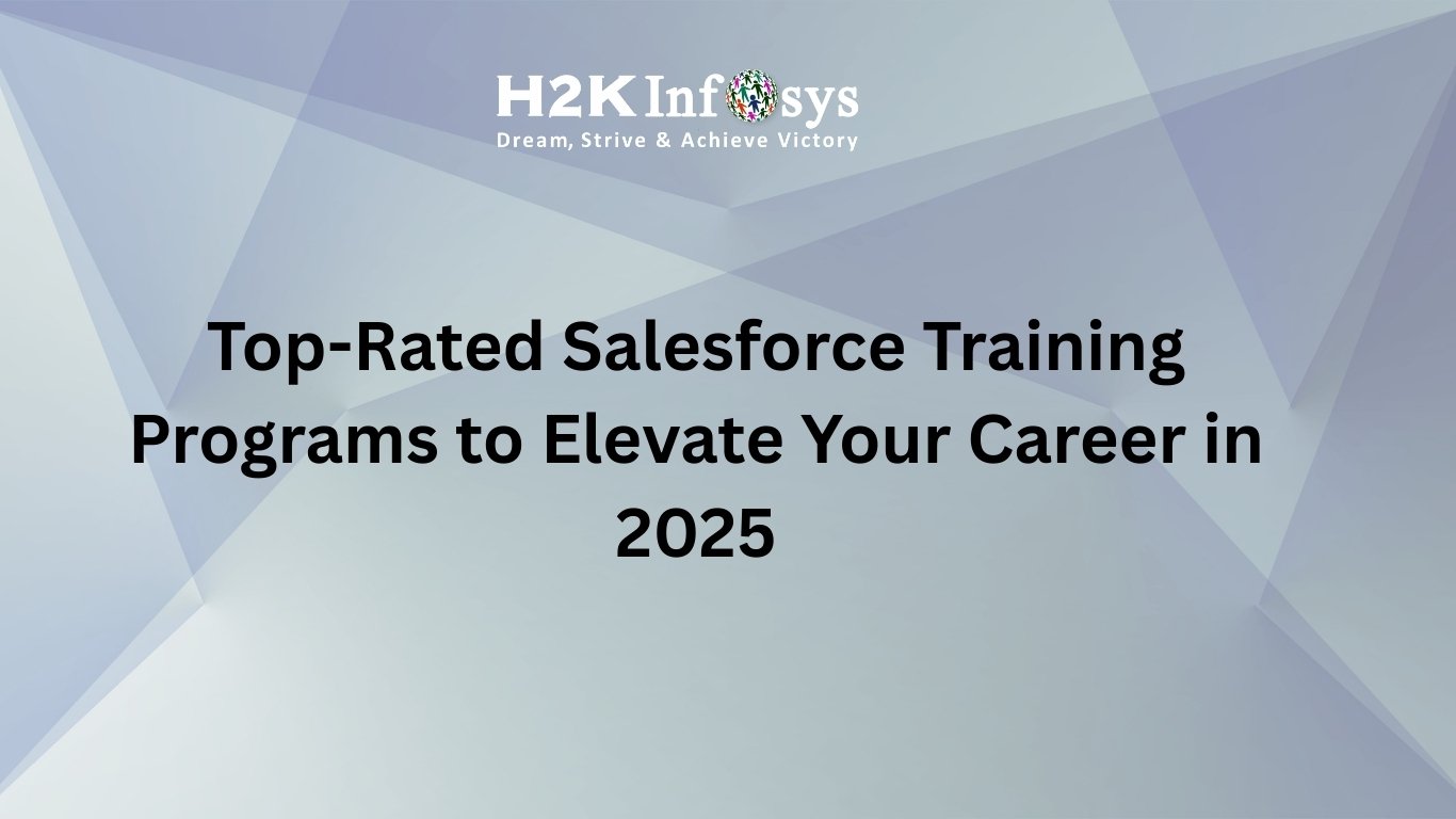Salesforce Training Programs