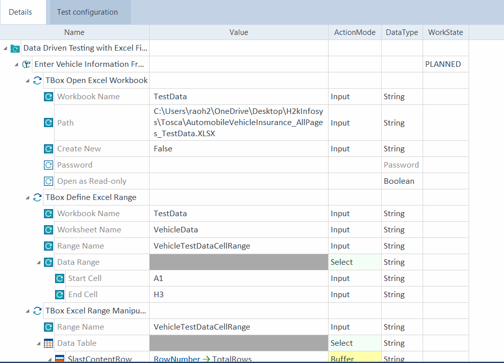 Data Driven Testing with Excel File in TOSCA: A Step-by-Step Guide