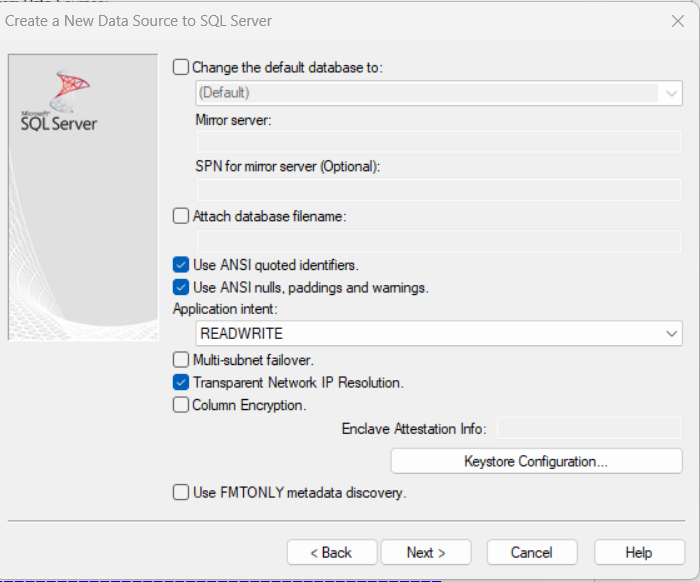 How to Create a DSN Using ODBC Driver for SQL Server in TOSCA