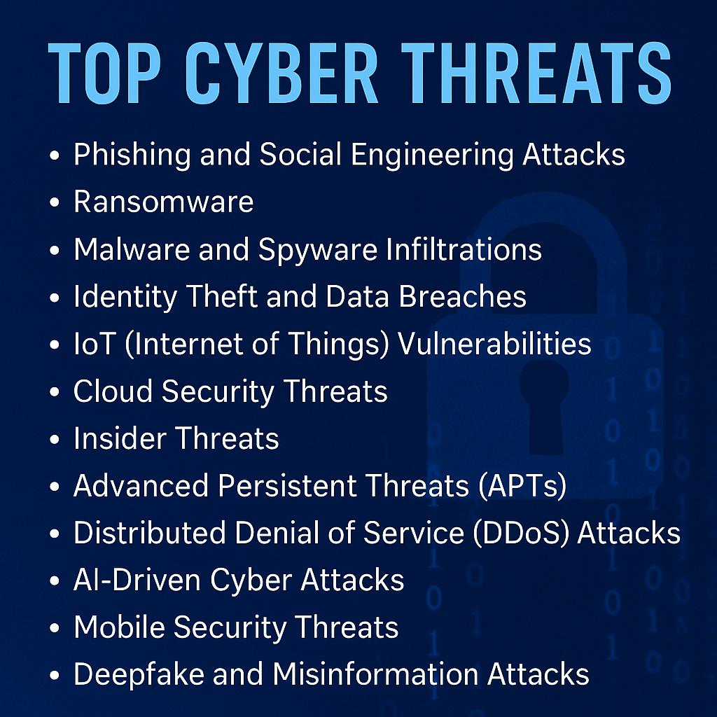 Top Cyber Threats Smart Users Should Know