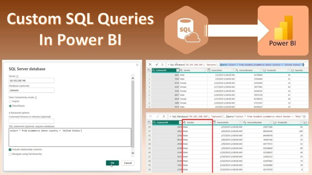 How to Use SQL with Power BI for Advanced Data Analytics? SQL and Power BI