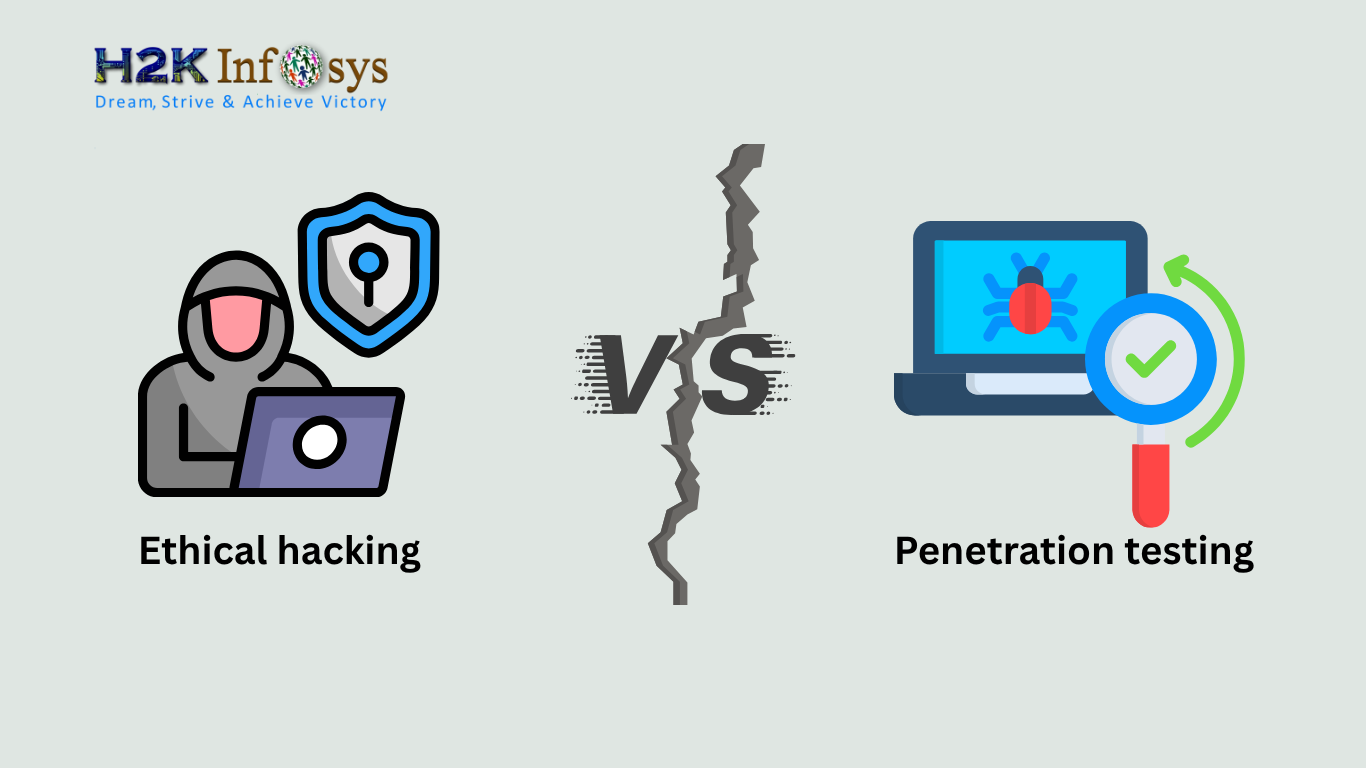 Home Ethical Hacking vs Penetration Testing