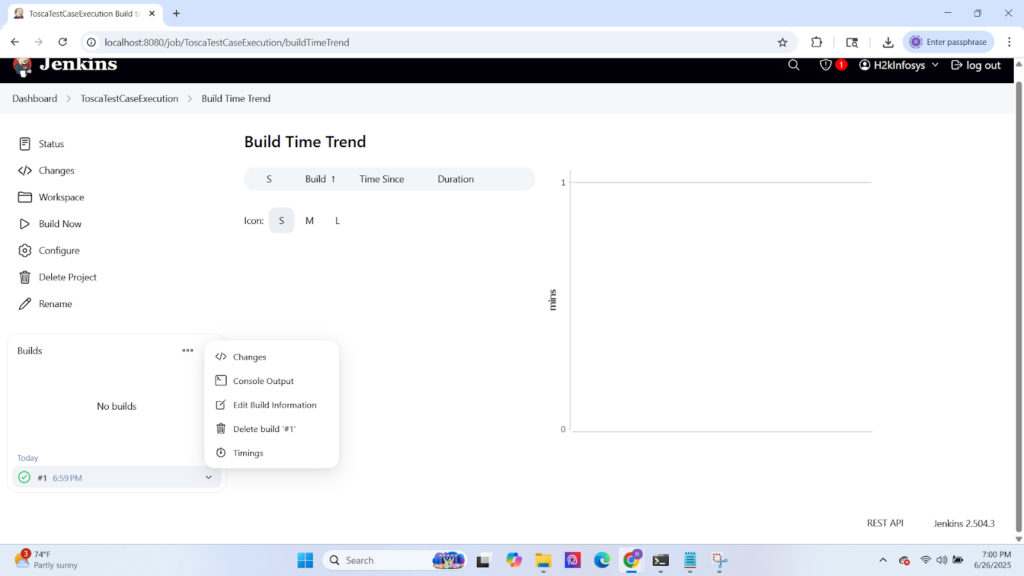 TOSCA Test Case Execution via Command Line, APIs, and Jenkins