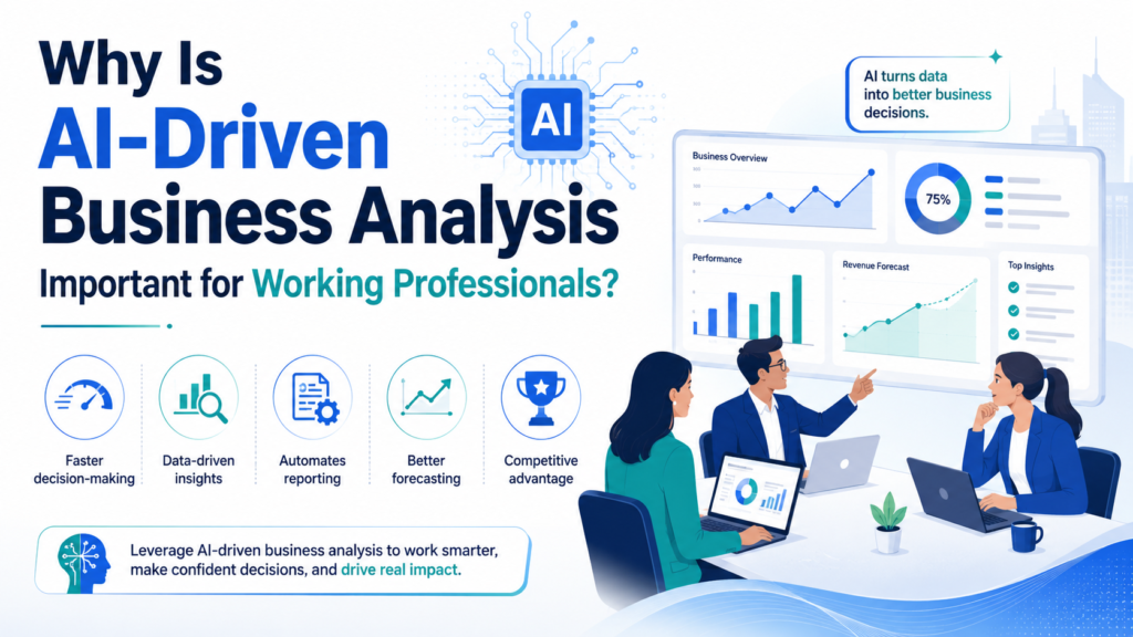 How AI Is Changing the Role of Business Analysts in 2026 Role of Business Analysts