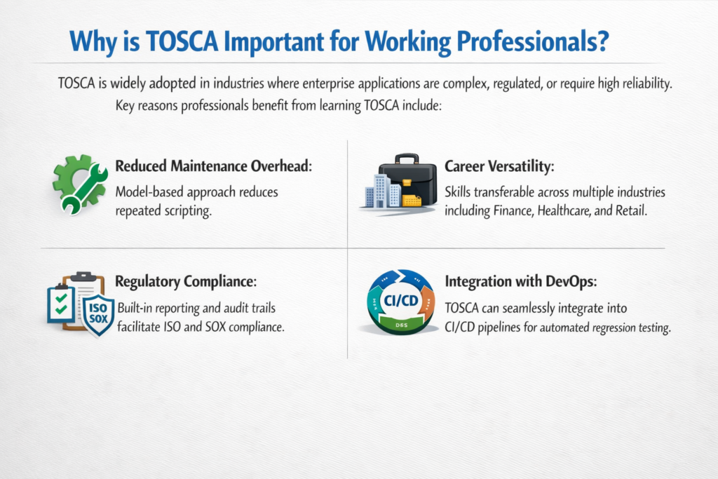 Why is TOSCA Important for Working Professionals