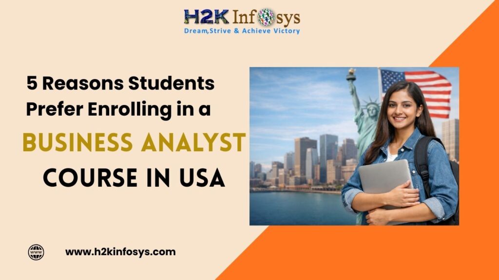 Business Analyst Course in USA