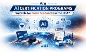 Are AI certification programs suitable for fresh graduates in the USA?
