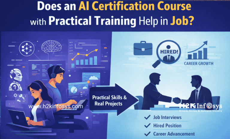 Does an AI Certification Course with Practical Training Help in Getting a Job?
