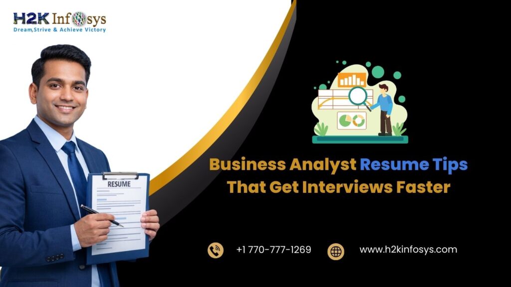 Business Analyst resume tips