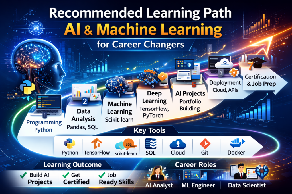 What Is the Best AI Training Path for Someone Changing Careers in 2026?