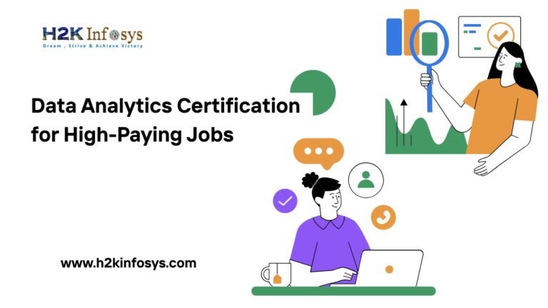 Data analytics certification