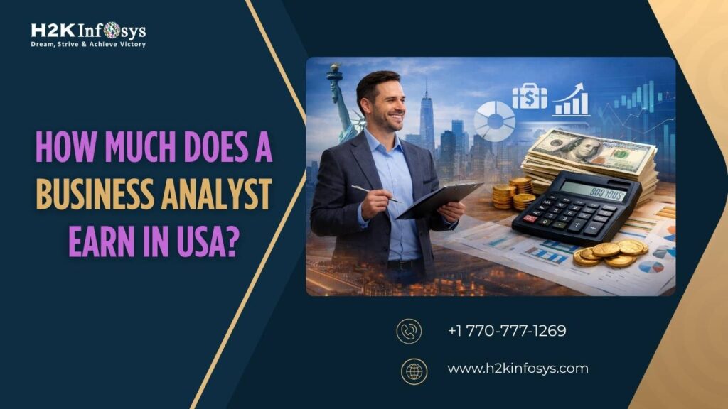 business analyst earn in USA
