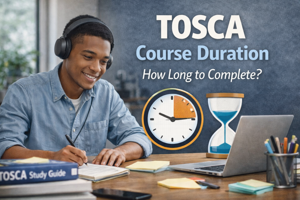 TOSCA Certification Course Duration