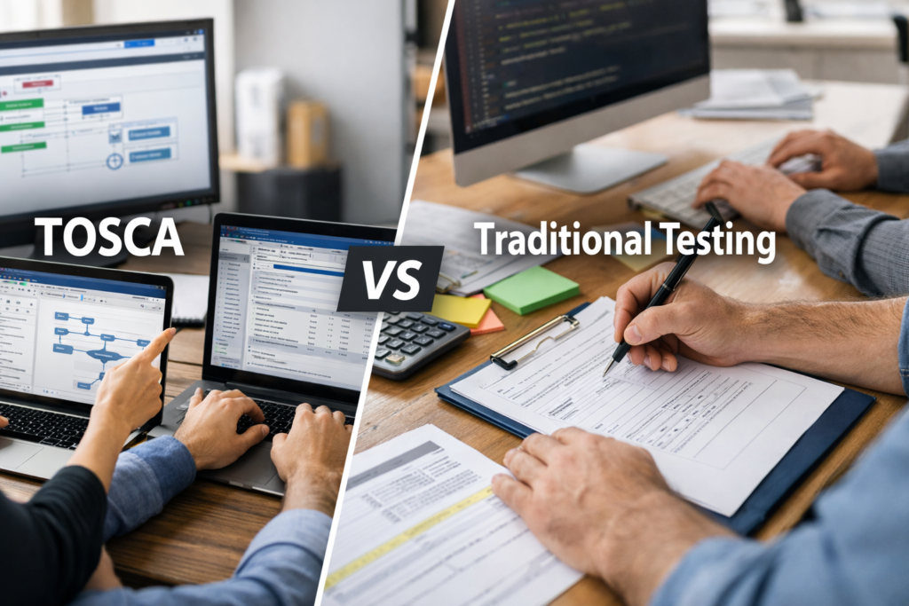 TOSCA vs Traditional Testing