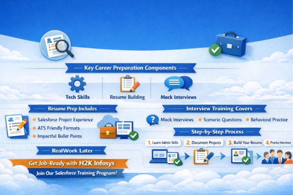 Does Salesforce Training Include Resume and Interview Preparation?