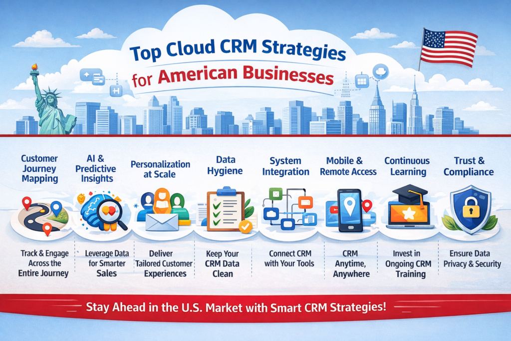 Top Cloud CRM Strategies for American Businesses Top Cloud CRM Strategies for American Businesses