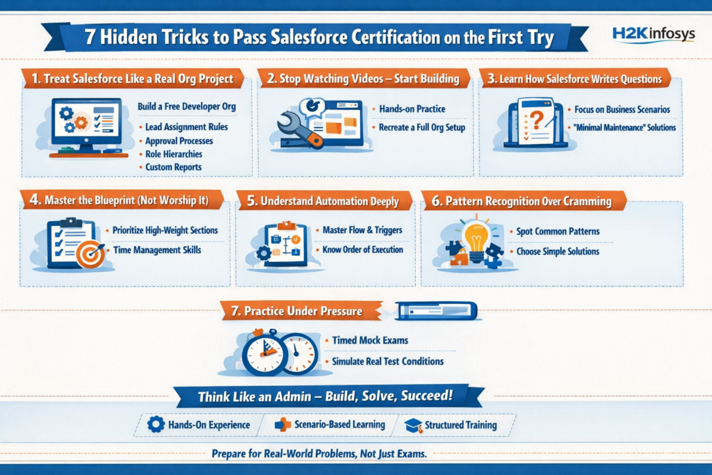 7 Hidden Tricks to Pass Salesforce Certification on the First Try