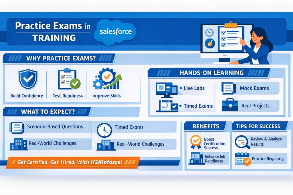 Will I Get Practice Exams With Salesforce Training?