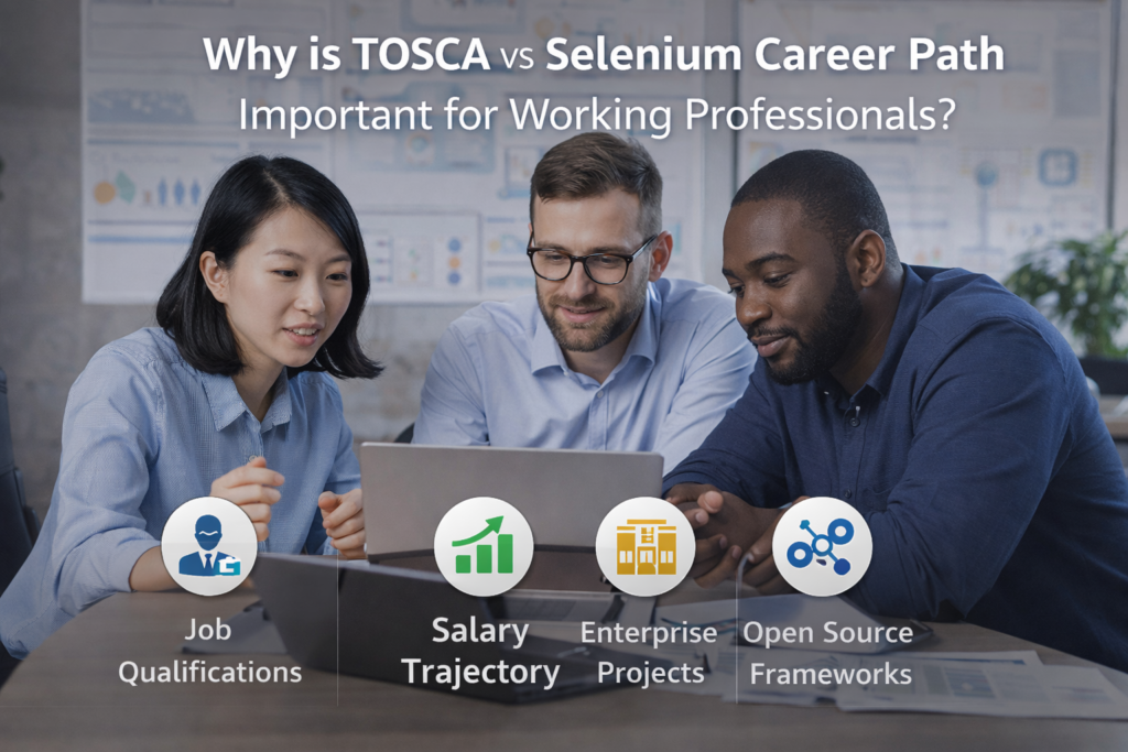 TOSCA vs Selenium Career Path