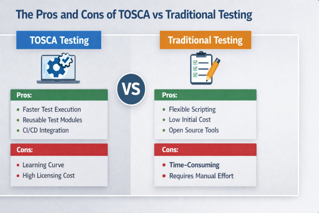 TOSCA vs Traditional Testing