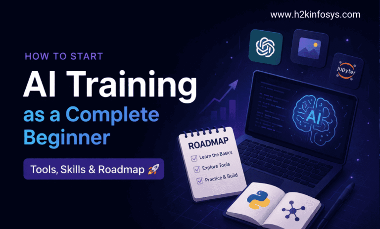 How to Start AI Training as a Complete Beginner: Tools, Skills & Roadmap?