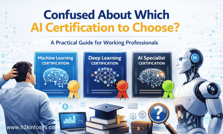 Confused About Which AI Certification to Choose? A Practical Guide for Working Professionals