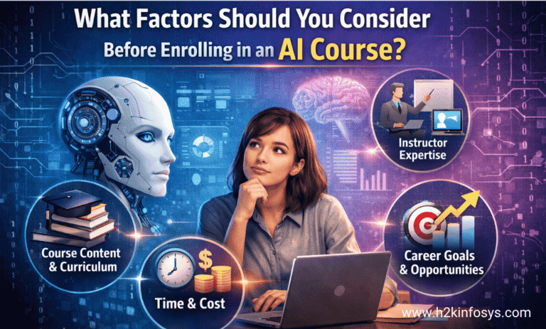 What Factors Should You Consider Before Enrolling in an AI Course?