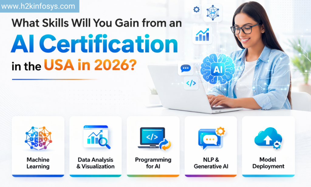 What Skills Will You Gain from an AI Certification in the USA in 2026?