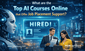 What are the top AI courses online that offer job placement support?