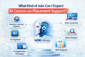 What kind of jobs can I expect after completing an AI course with placement support?