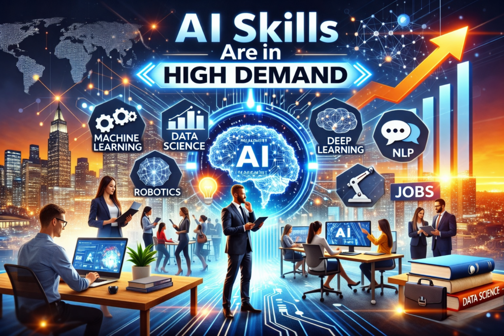 Why is an AI course with certification important for professional growth?