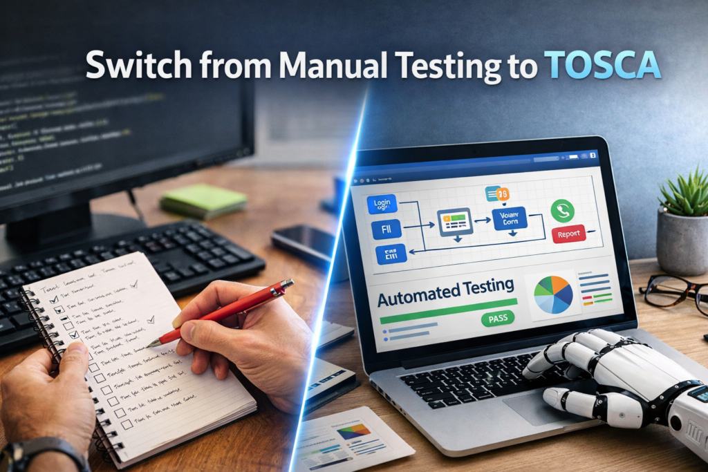 Switch from Manual Testing to TOSCA