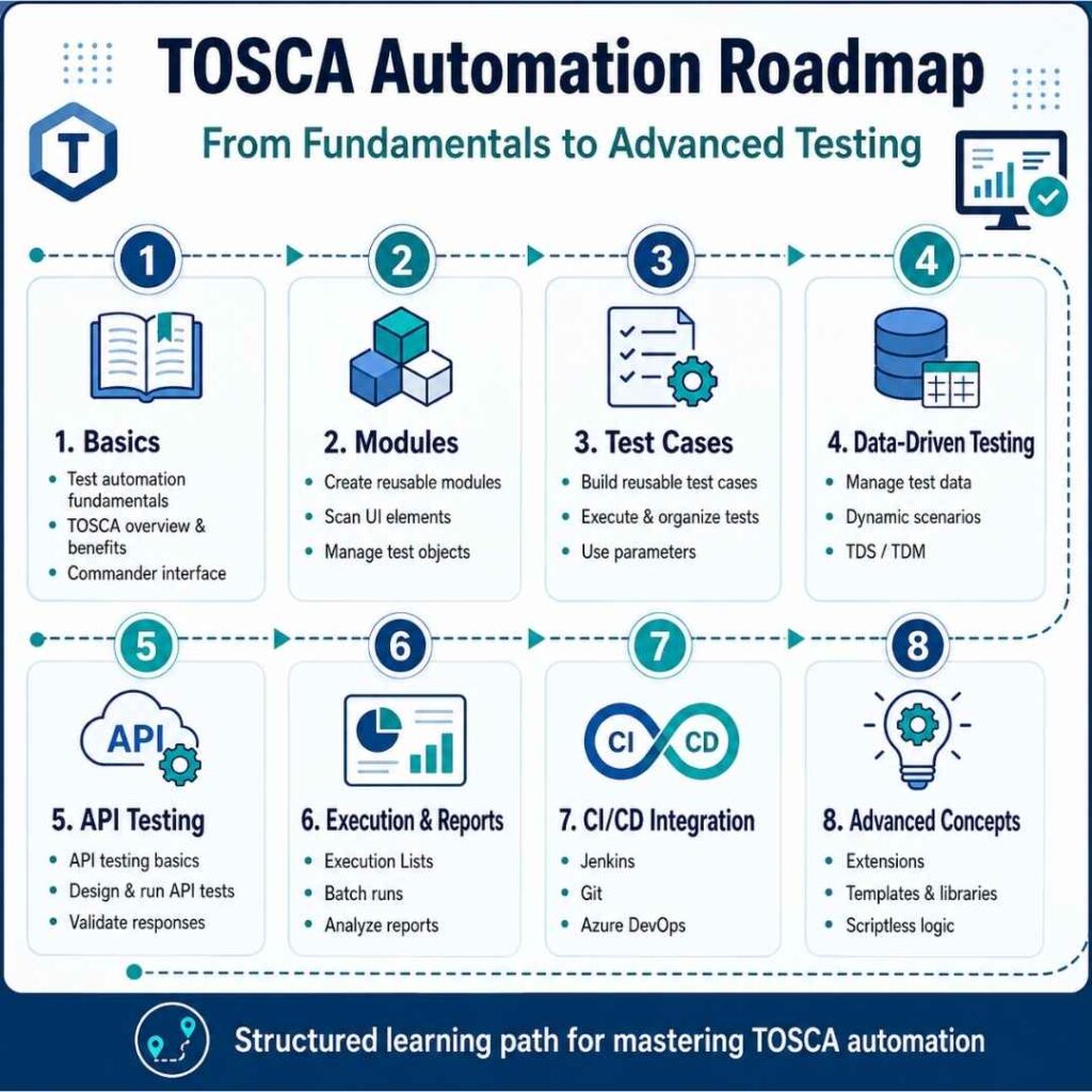 TOSCA Automation Roadmap for Test Engineers TOSCA Automation Roadmap