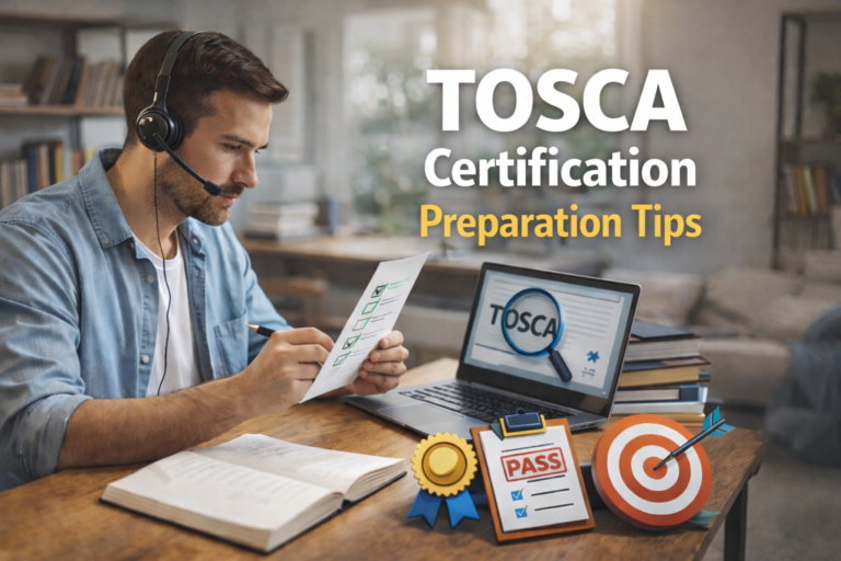 TOSCA Certification Preparation Tips