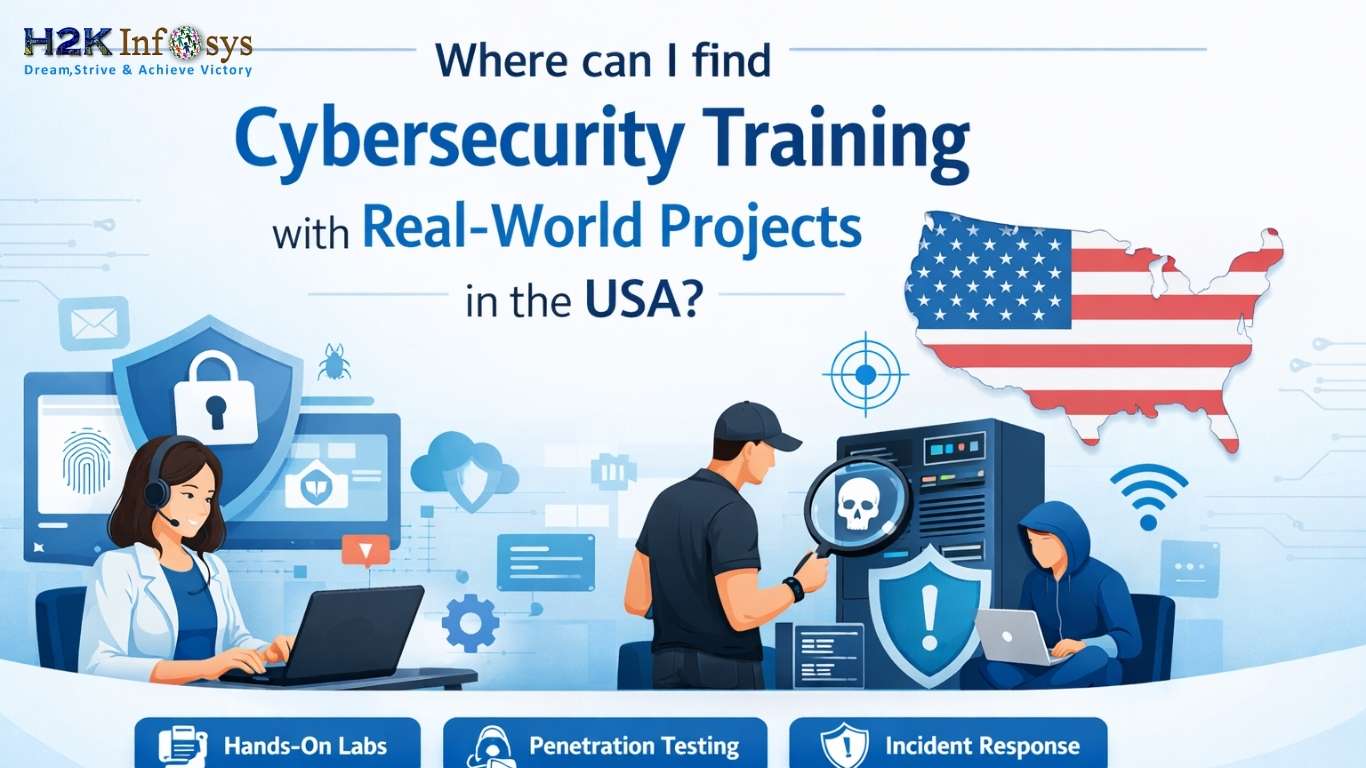 Where can I find cybersecurity training with real-world projects in the ...