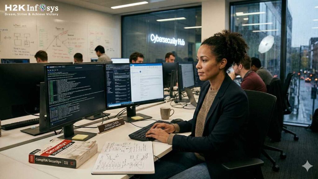 Is it possible to learn Cyber Security at H2KInfosys with a full-time job or while studying? cyber security