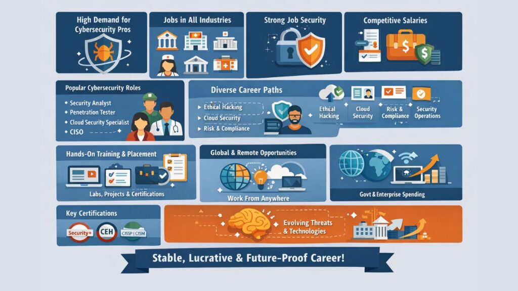 What Makes Cybersecurity One of the Most Secure Career Paths in Tech?