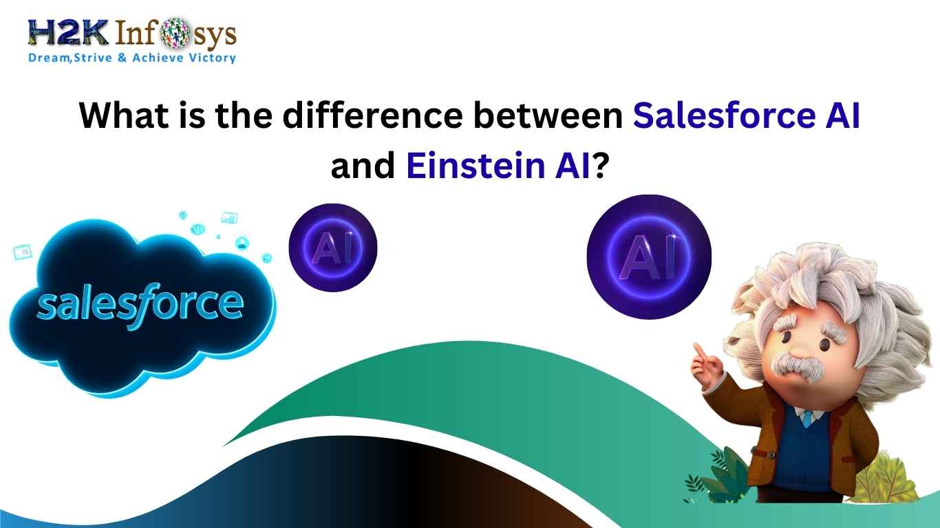 What is the difference between Salesforce AI and Einstein AI? | H2K ...