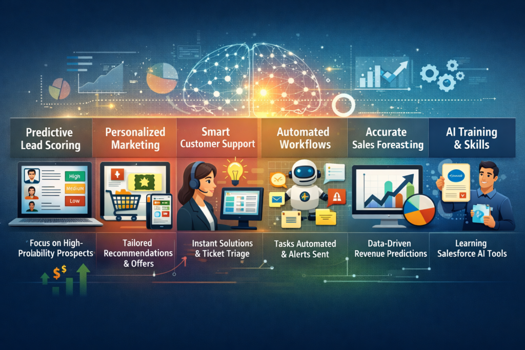 What Are the Benefits of Using AI in Salesforce CRM?