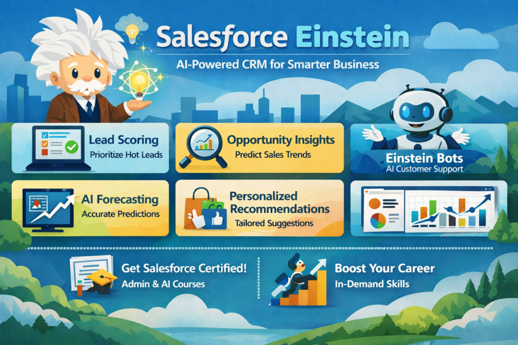 What is Salesforce Einstein and how is it used?
