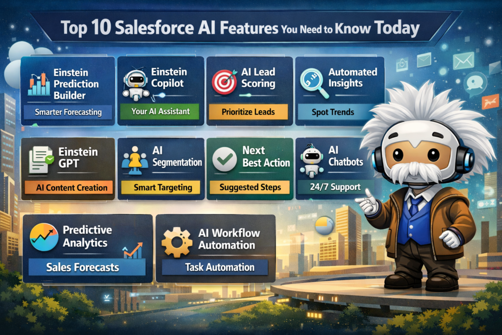 Top 10 Salesforce AI Features You Need to Know Today