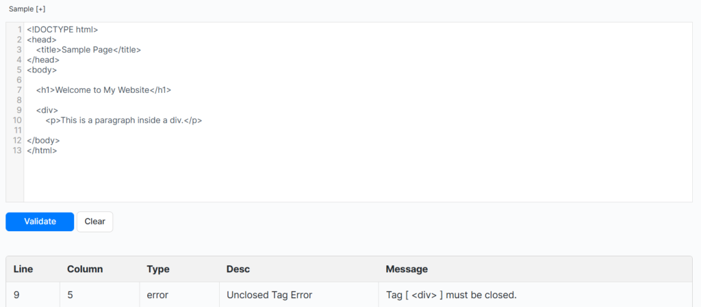 How Good Are HTML Validators? Let's Try A Few