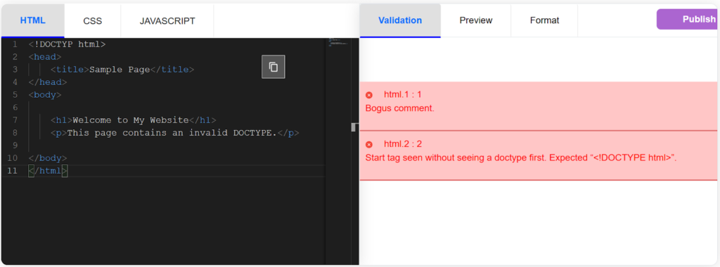 How Good Are HTML Validators? Let's Try A Few