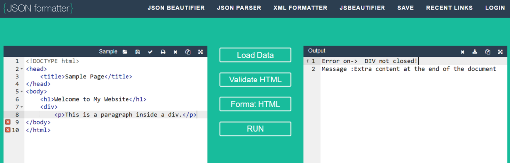 How Good Are HTML Validators? Let's Try A Few