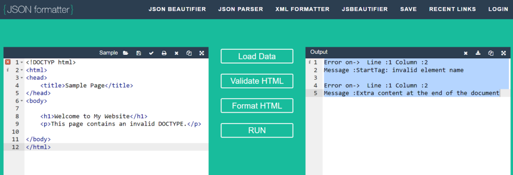 How Good Are HTML Validators? Let's Try A Few